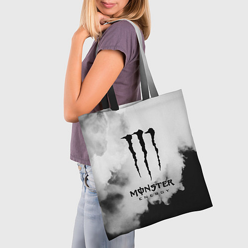 Сумка-шоппер MONSTER ENERGY / 3D-принт – фото 3