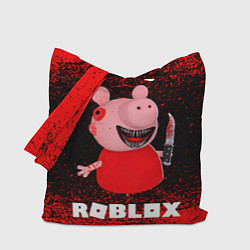 Сумка-шопер Roblox Piggy, цвет: 3D-принт