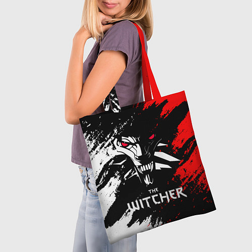 Сумка-шоппер The Witcher / 3D-принт – фото 3
