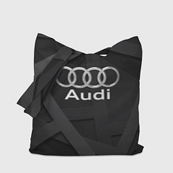 Сумка-шопер AUDI, цвет: 3D-принт