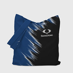 Сумка-шопер SSANGYONG, цвет: 3D-принт