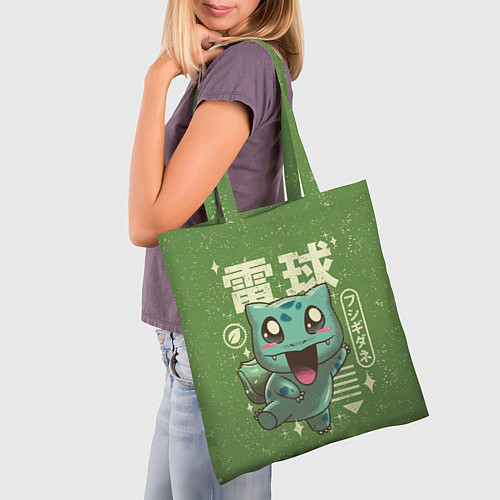 Сумка-шоппер Bulbasaur / 3D-принт – фото 3