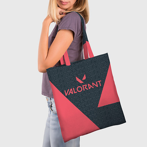 Сумка-шоппер Valorant / 3D-принт – фото 3