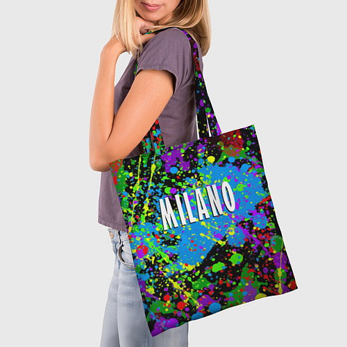 Сумка-шоппер Milano - abstraction - Italy / 3D-принт – фото 3
