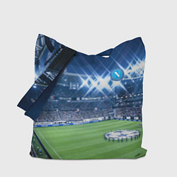 Сумка-шопер FC NAPOLI, цвет: 3D-принт