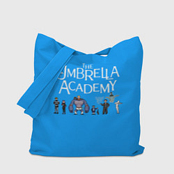 Сумка-шопер The umbrella academy, цвет: 3D-принт