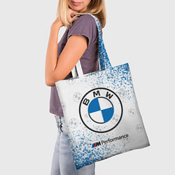 Сумка-шопер BMW БМВ, цвет: 3D-принт — фото 2