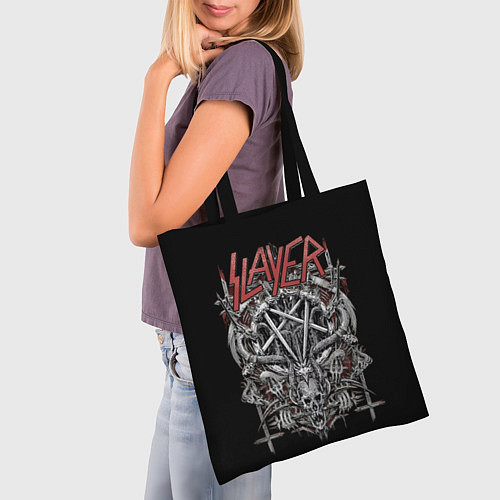 Сумка-шоппер Slayer / 3D-принт – фото 3