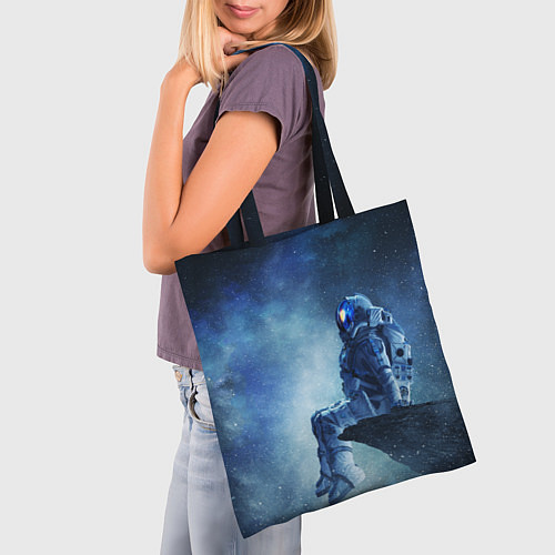 Сумка-шоппер АСТРОНАВТ-КОСМОНАВТ D / 3D-принт – фото 3