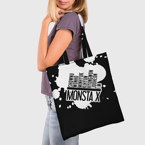 Сумка-шоппер Monsta X / 3D-принт – фото 3