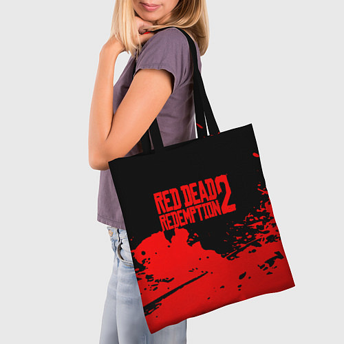 Сумка-шоппер RED DEAD REDEMPTION 2 / 3D-принт – фото 3