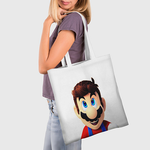 Сумка-шоппер Mario / 3D-принт – фото 3