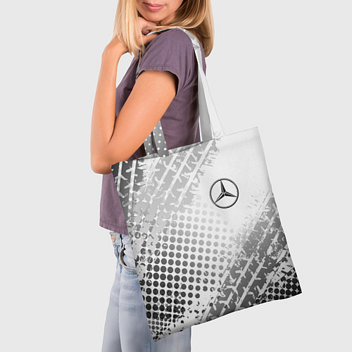 Сумка-шоппер Mercedes-Benz / 3D-принт – фото 3