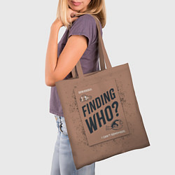 Сумка-шопер Finding Who?, цвет: 3D-принт — фото 2