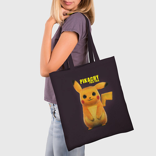 Сумка-шоппер Pikachu Pika Pika / 3D-принт – фото 3