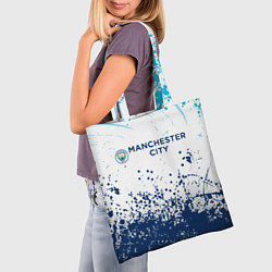 Сумка-шопер Manchester City, цвет: 3D-принт — фото 2