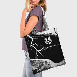 Сумка-шопер Pyrokinesis, цвет: 3D-принт — фото 2