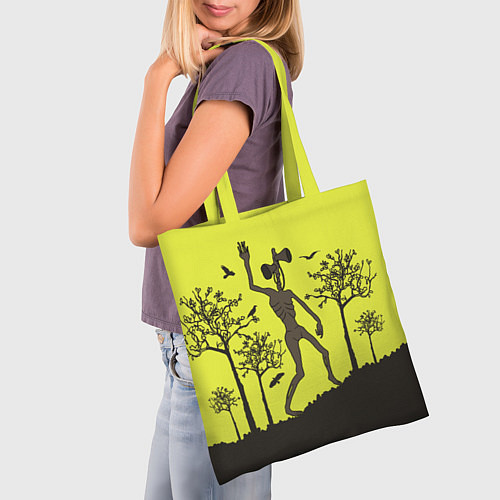 Сумка-шоппер Siren Head / 3D-принт – фото 3