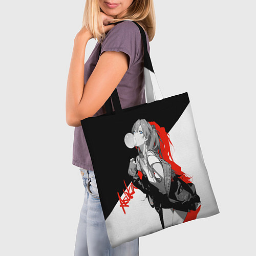 Сумка-шоппер Asuka Langley Evangelion / 3D-принт – фото 3