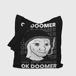 Сумка-шопер OK DOOMER, цвет: 3D-принт