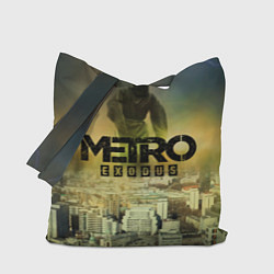 Сумка-шопер Metro logo, цвет: 3D-принт