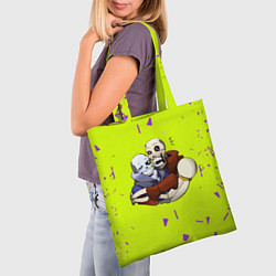 Сумка-шопер Undertale, цвет: 3D-принт — фото 2