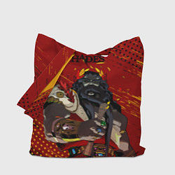 Сумка-шопер Hades - Аид, цвет: 3D-принт