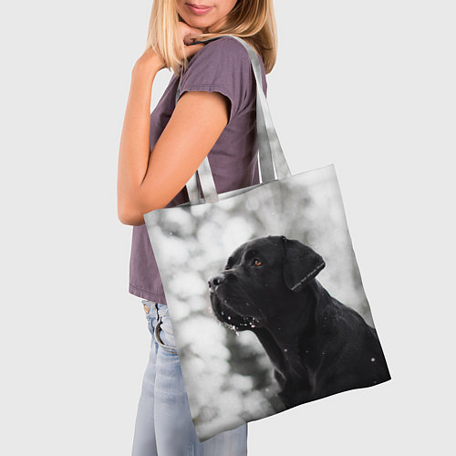Сумка-шоппер Лабрадор Марк / 3D-принт – фото 3