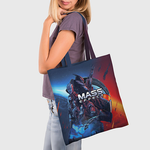 Сумка-шоппер Mass EFFECT Legendary ed / 3D-принт – фото 3