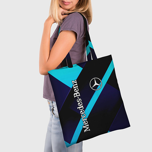 Сумка-шоппер Mercedes Benz / 3D-принт – фото 3