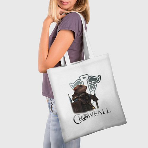 Сумка-шоппер Crowfall Duelist / 3D-принт – фото 3
