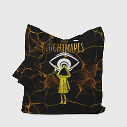Сумка-шопер Little Nightmares, цвет: 3D-принт