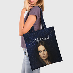 Сумка-шопер Nightwish Tarja Turunen Z, цвет: 3D-принт — фото 2
