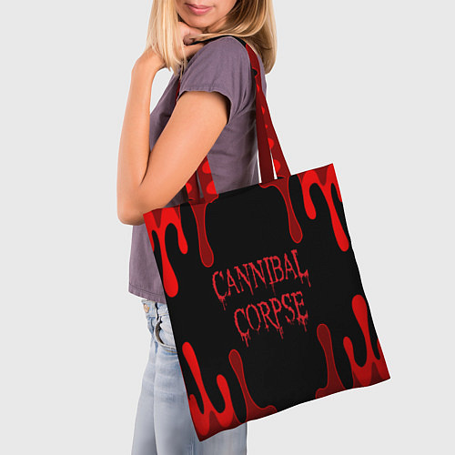 Сумка-шоппер Cannibal Corpse / 3D-принт – фото 3