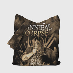 Сумка-шопер Cannibal Corpse, цвет: 3D-принт