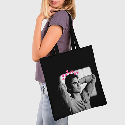 Сумка-шоппер Дневники вампира / 3D-принт – фото 3