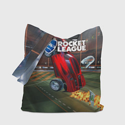 Сумка-шопер Rocket League, цвет: 3D-принт