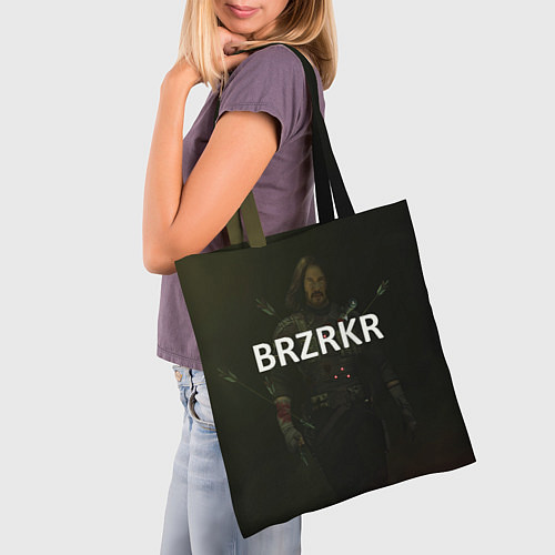 Сумка-шоппер BRZRZR / 3D-принт – фото 3