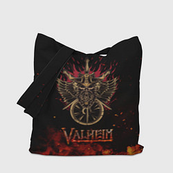 Сумка-шоппер Valheim символ черепа
