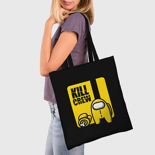 Сумка-шоппер Among Us Kill Bill / 3D-принт – фото 3