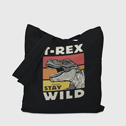 Сумка-шопер T-rex Wild, цвет: 3D-принт
