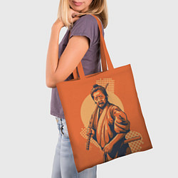 Сумка-шопер Самурай, цвет: 3D-принт — фото 2