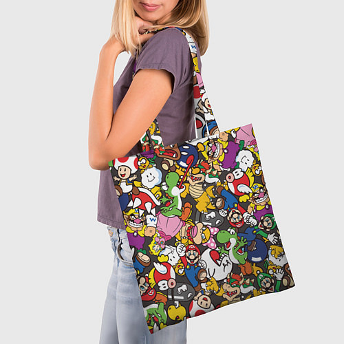 Сумка-шоппер Capcom World / 3D-принт – фото 3