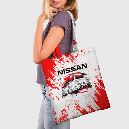 Сумка-шоппер Nissan / 3D-принт – фото 3