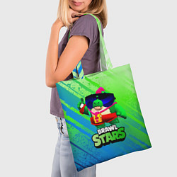 Сумка-шопер Базз Buzz Brawl Stars, цвет: 3D-принт — фото 2