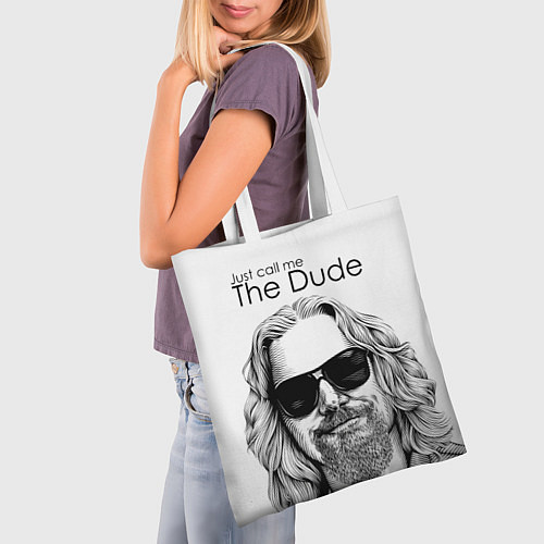 Сумка-шоппер Just call me the Dude / 3D-принт – фото 3