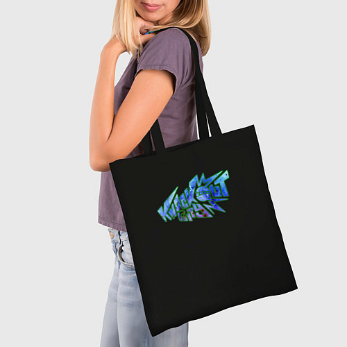 Сумка-шоппер Нокаут Сити Логотип / 3D-принт – фото 3