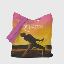 Сумка-шопер Queen Freddie Mercury Z, цвет: 3D-принт