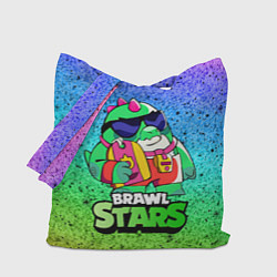 Сумка-шопер Базз Buzz Brawl Stars, цвет: 3D-принт