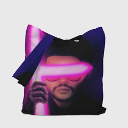 Сумка-шопер The Weeknd - Blinding Lights, цвет: 3D-принт